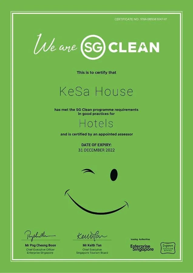 Kesa House, The Unlimited Collection Managed By The Ascott Limited Hotel Singapore 4*,  Singapore